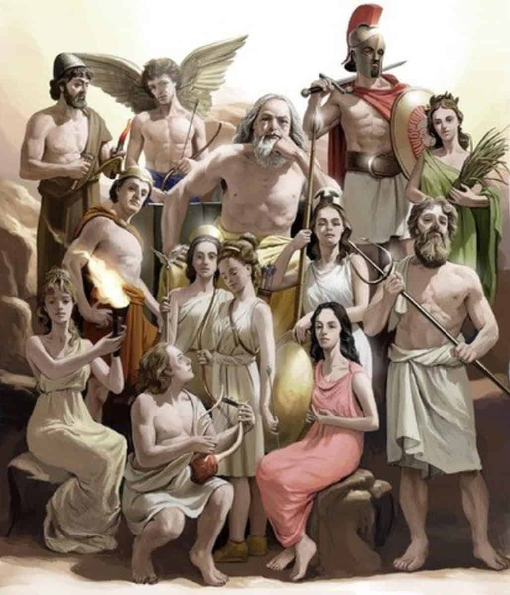 Греческая мифология боги Олимпа