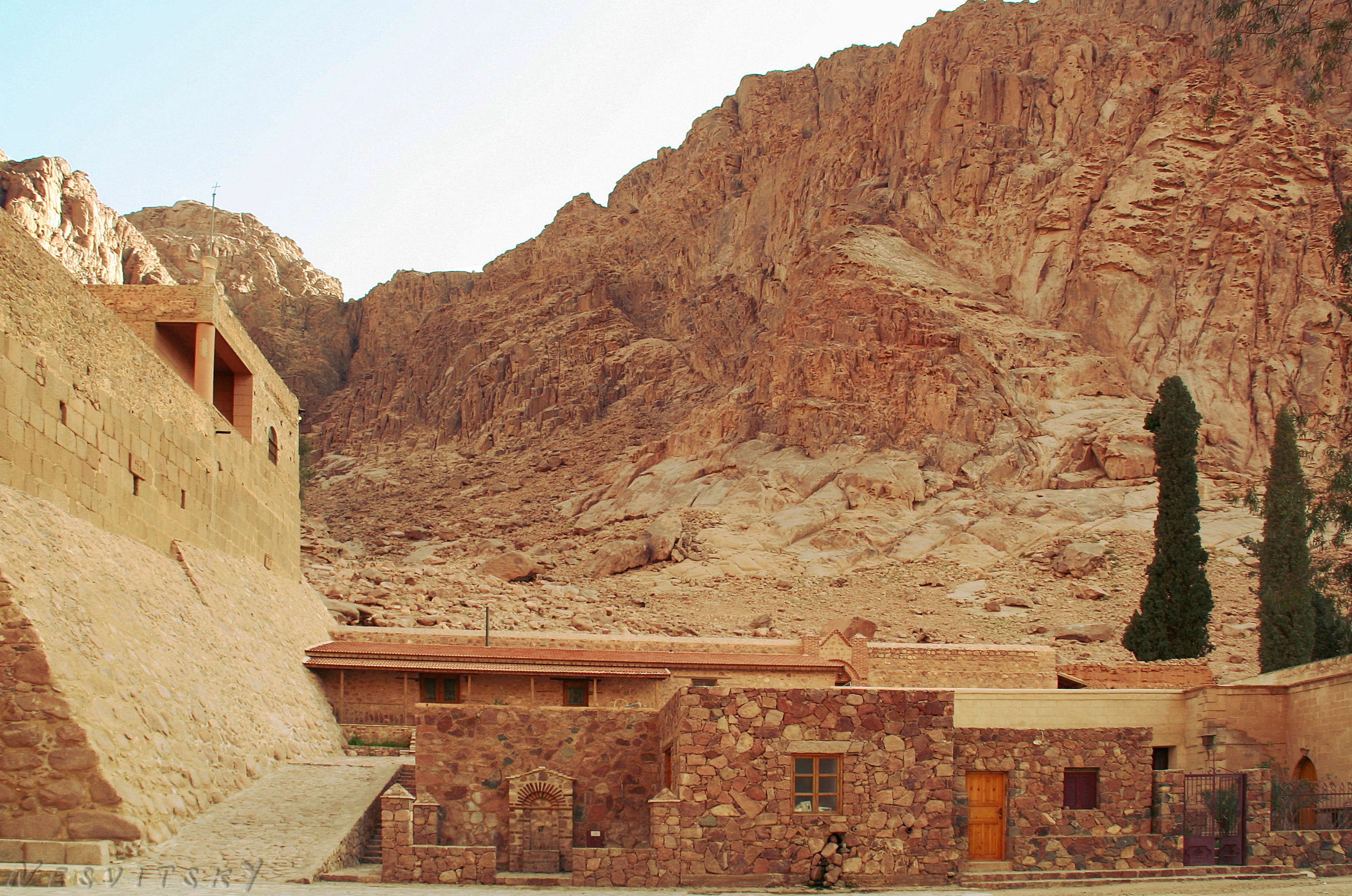 Монастырь Святой Екатерины на горе Синай архитектура