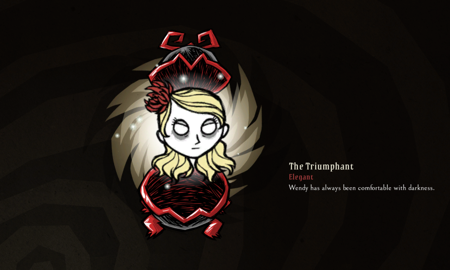 Don't Starve together Венди the triumphant. Don't Starve together Wendy. Венди скины донт старв. Венди донт старв тугезер.