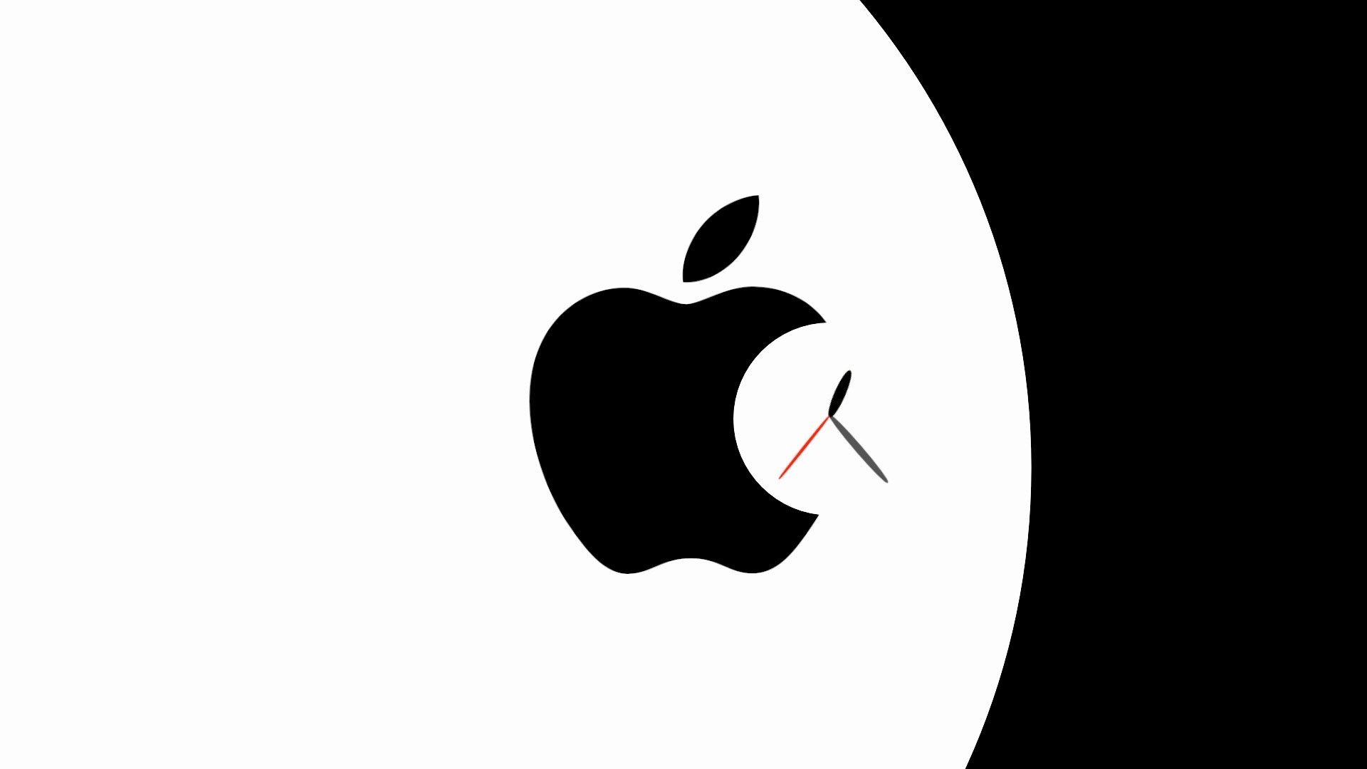 Обои на apple watch. Apple логотип Стив Джобс. Белое яблоко на черном фоне. Логотип айфон на белом фоне. Фон Apple.