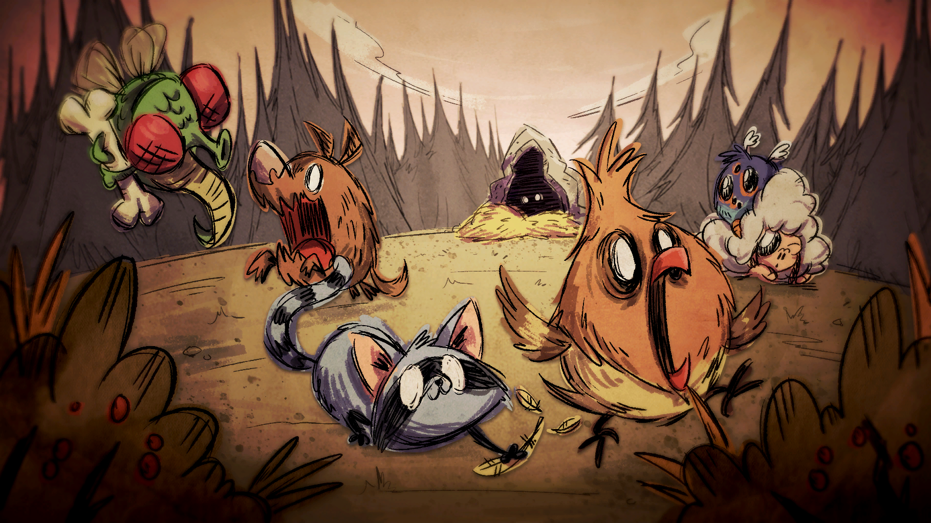 Гломер don't Starve together. Донт старв питомцы. Don't Starve together загрузочные экраны. Don't Starve together арт.