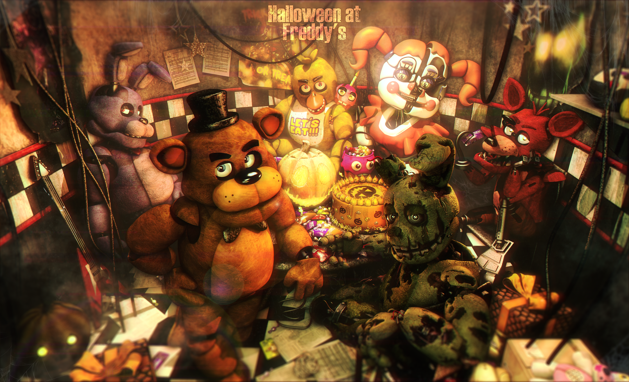 Fnaf 1 картинки