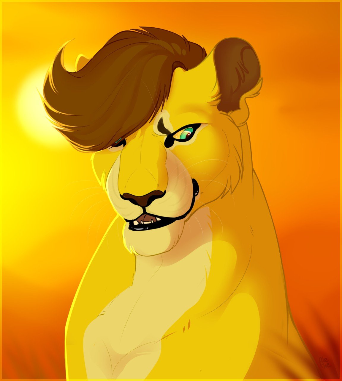 фото король лев львицы