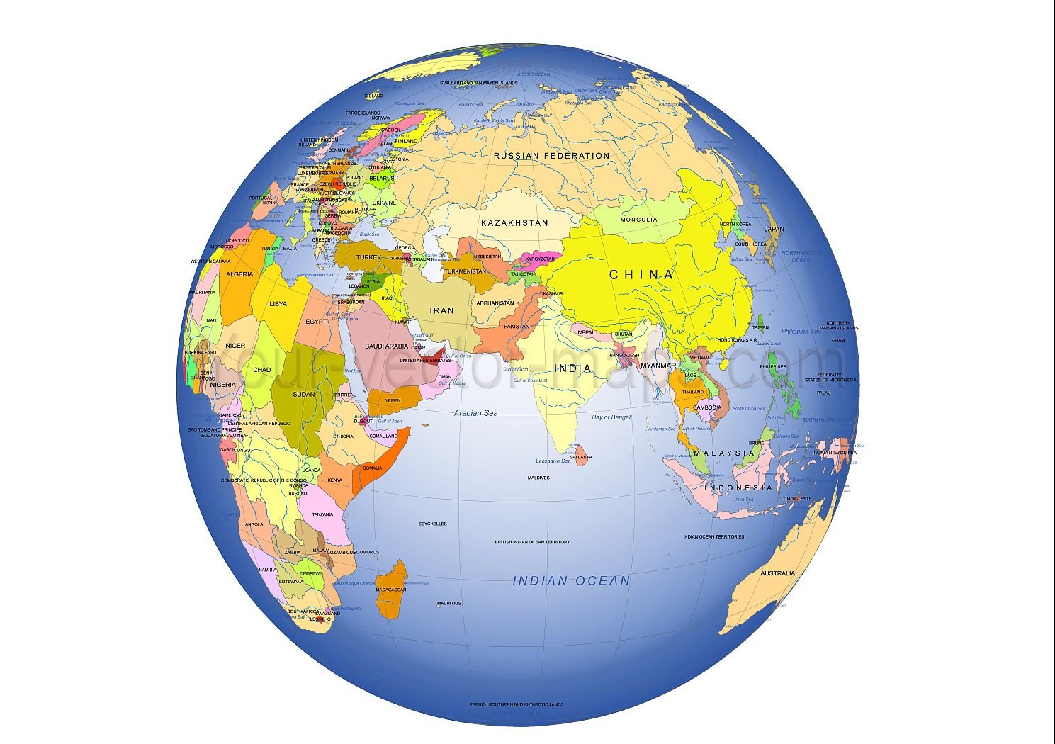 Африка восточное полушарие. Карта восточного полушария. Политическая карта восточного полушария. Карта восточного полушария со странами.