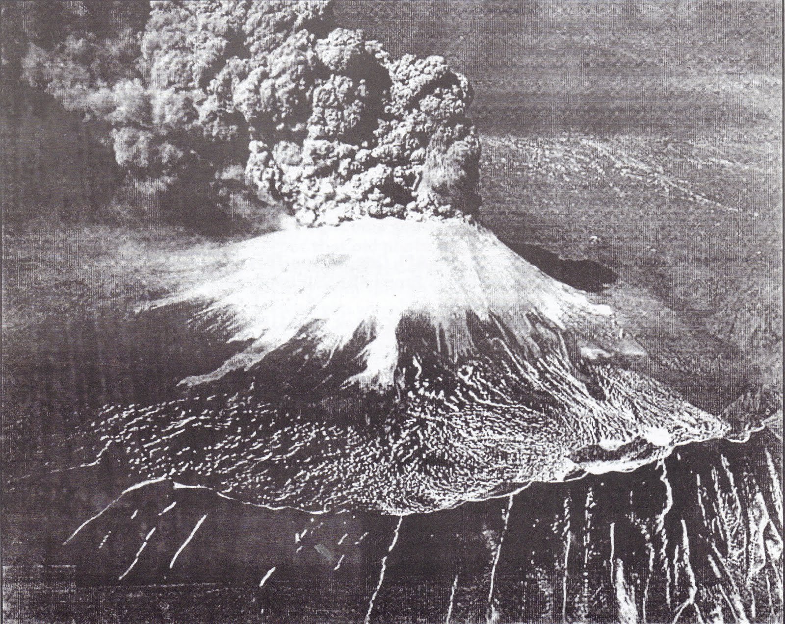 Вулкан Везувий 1944