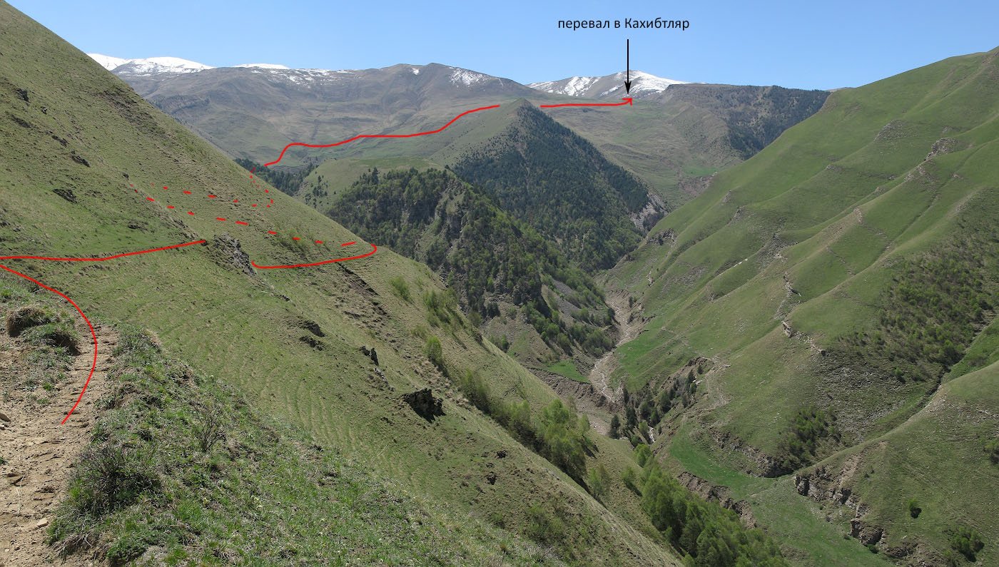 Перевал в Дагестане