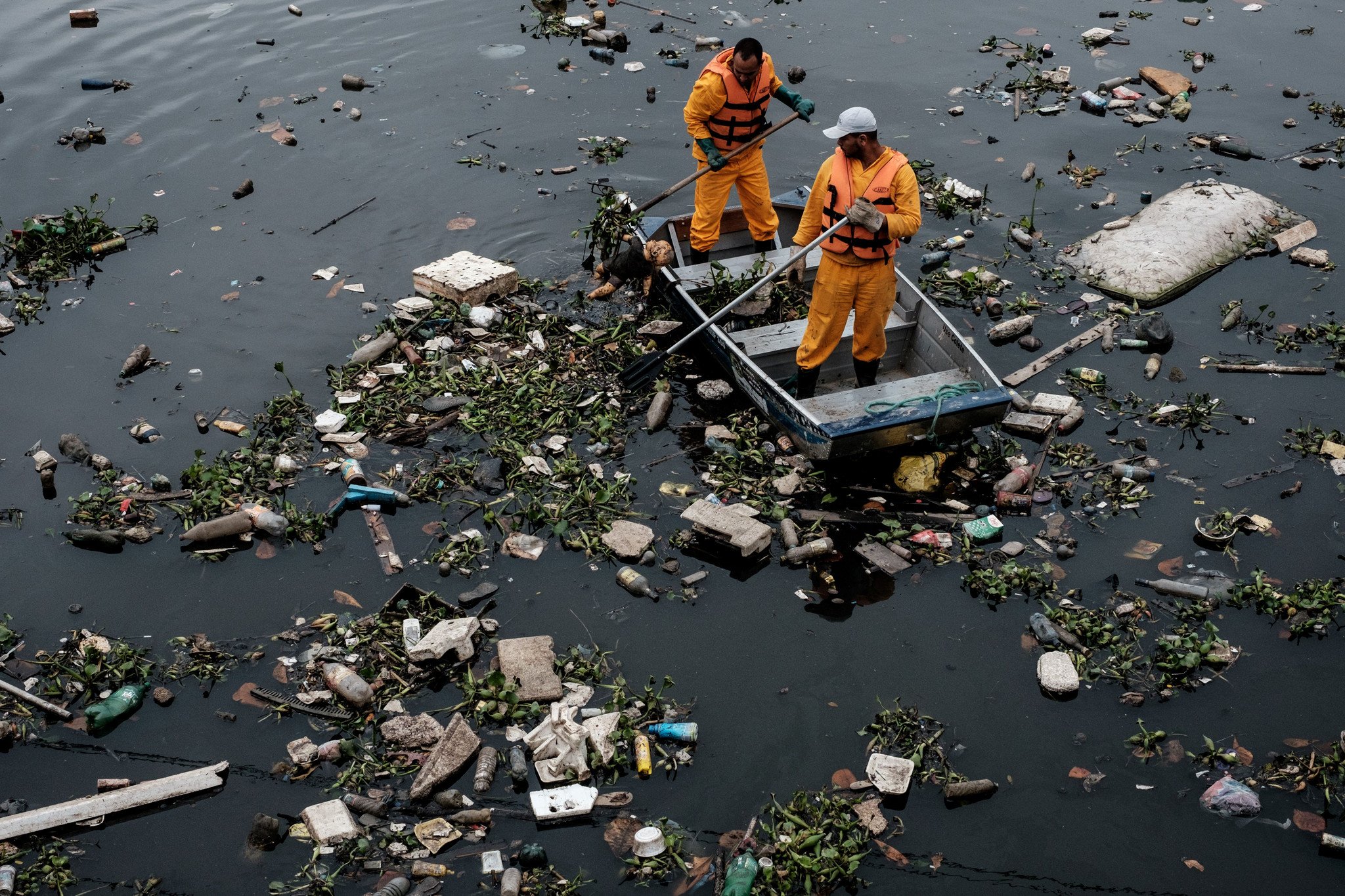 Polluted place