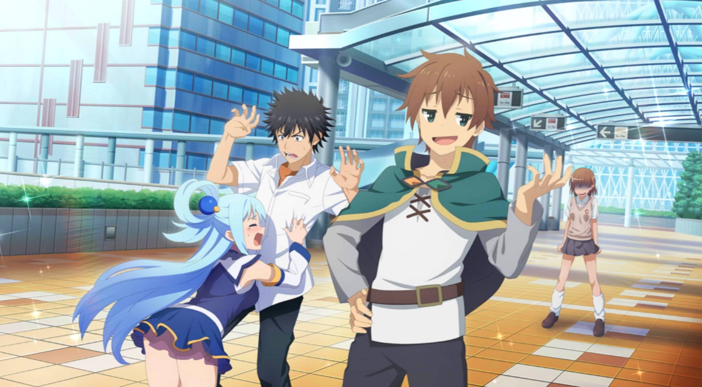 Kazuma and aqua