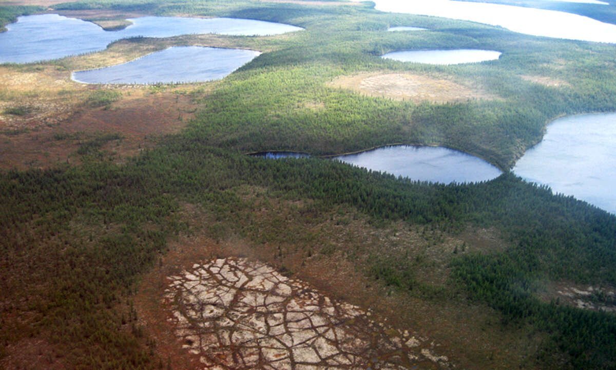 Термокарстовые озер Ямала