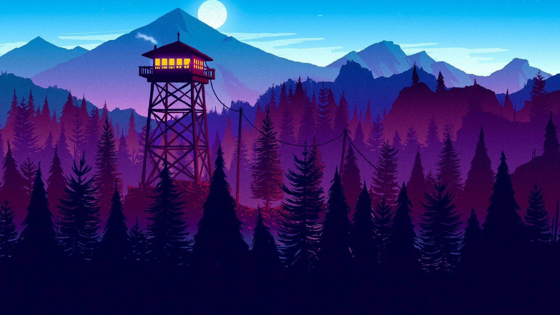 Firewatch фон