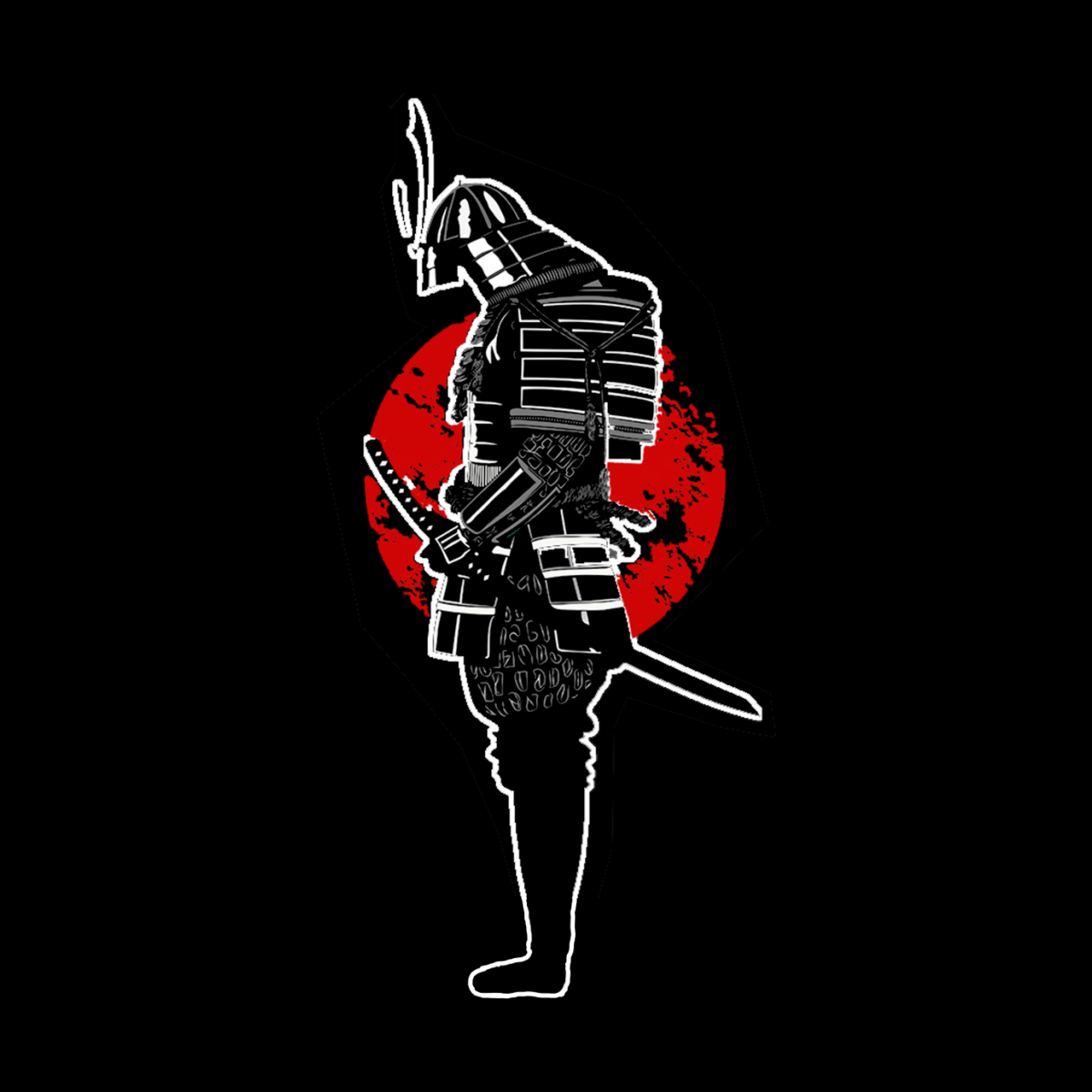 анимированная иллюстрация для стима самурай фото 114