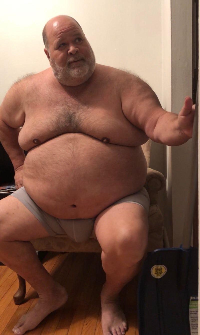 Толстый мужчина секс