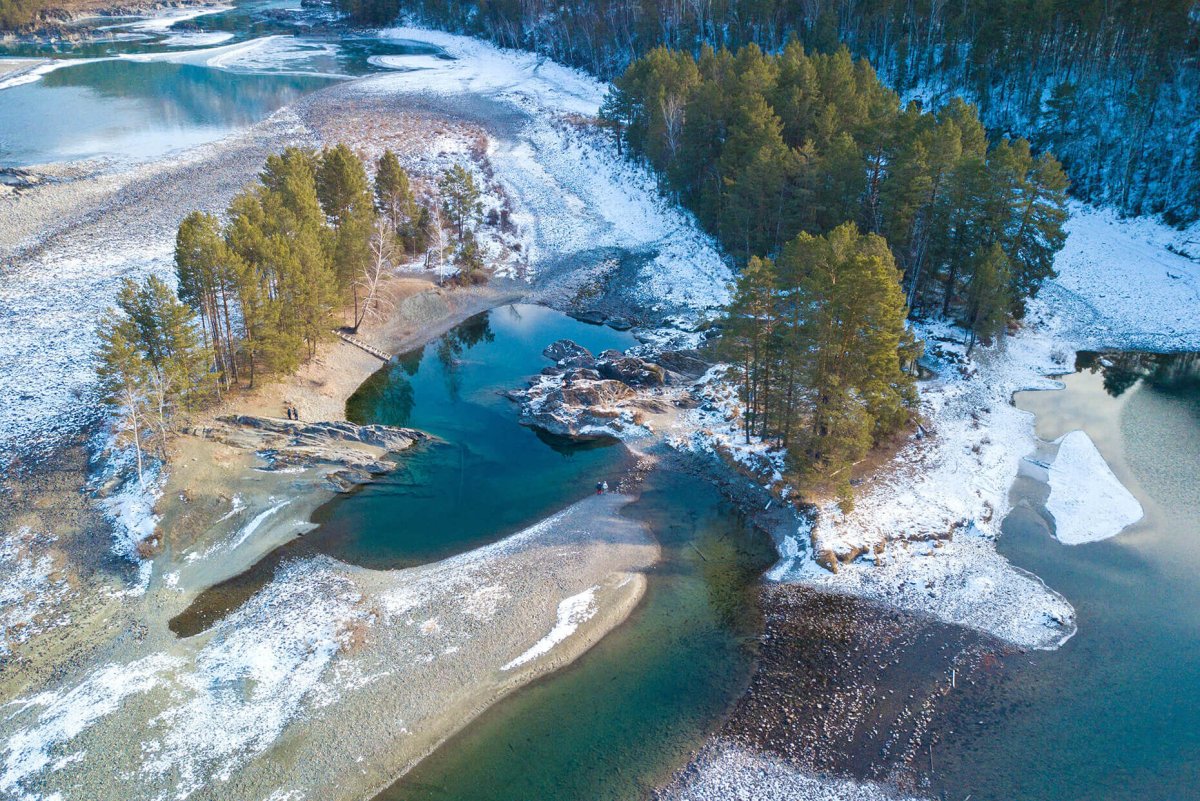 Глаза Катуни голубые озера