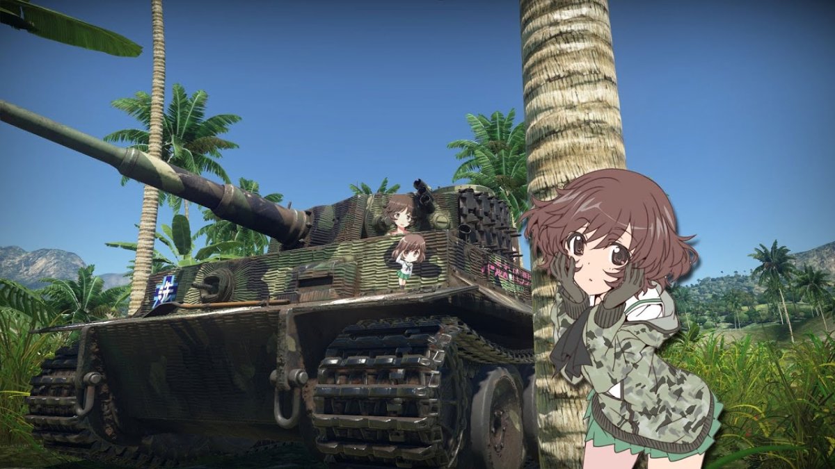 Тигр 1h girls und Panzer