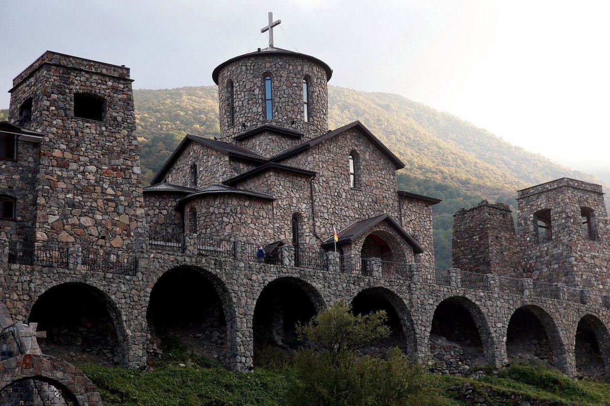 Фиагдон монастырь Северная Осетия Алания