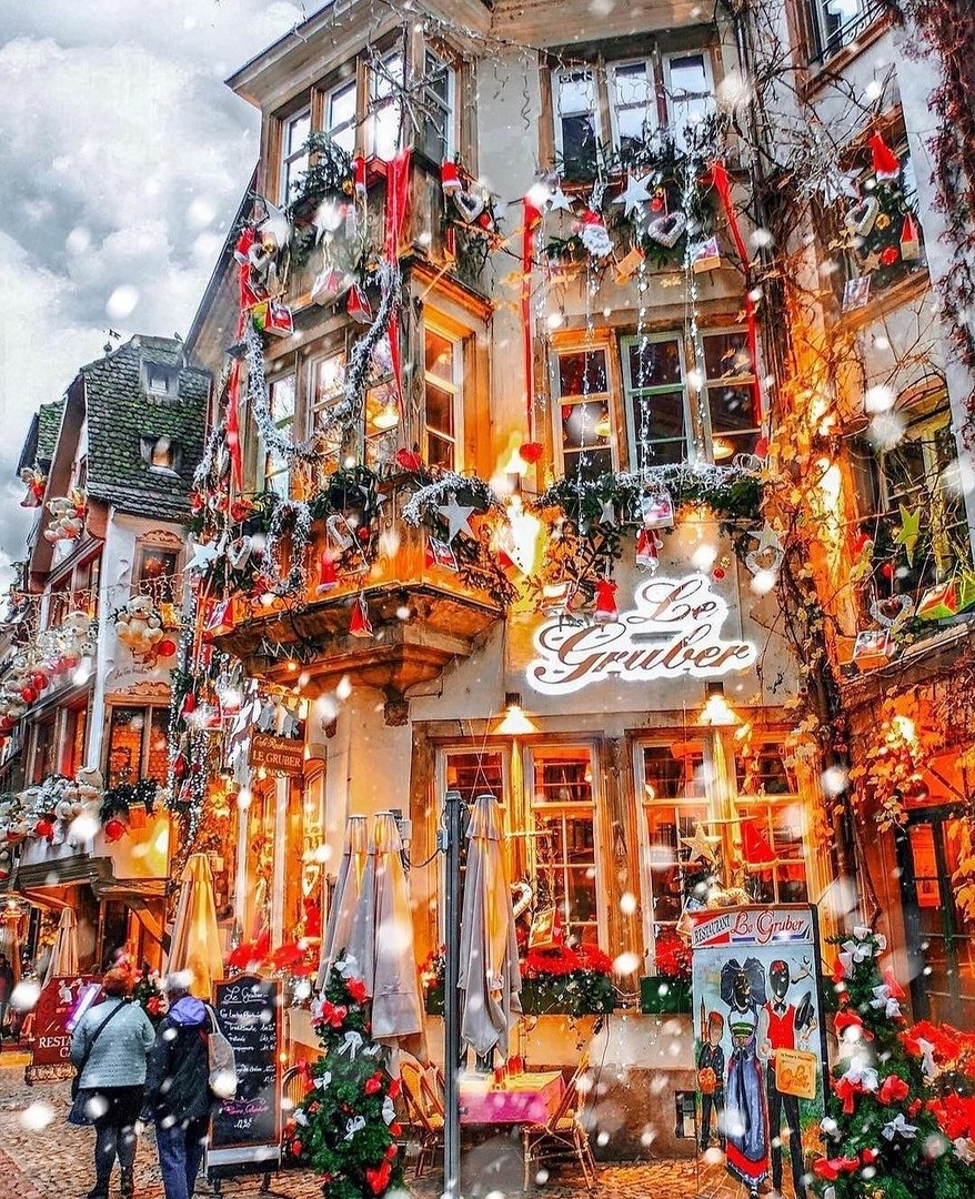 Страсбург зимой