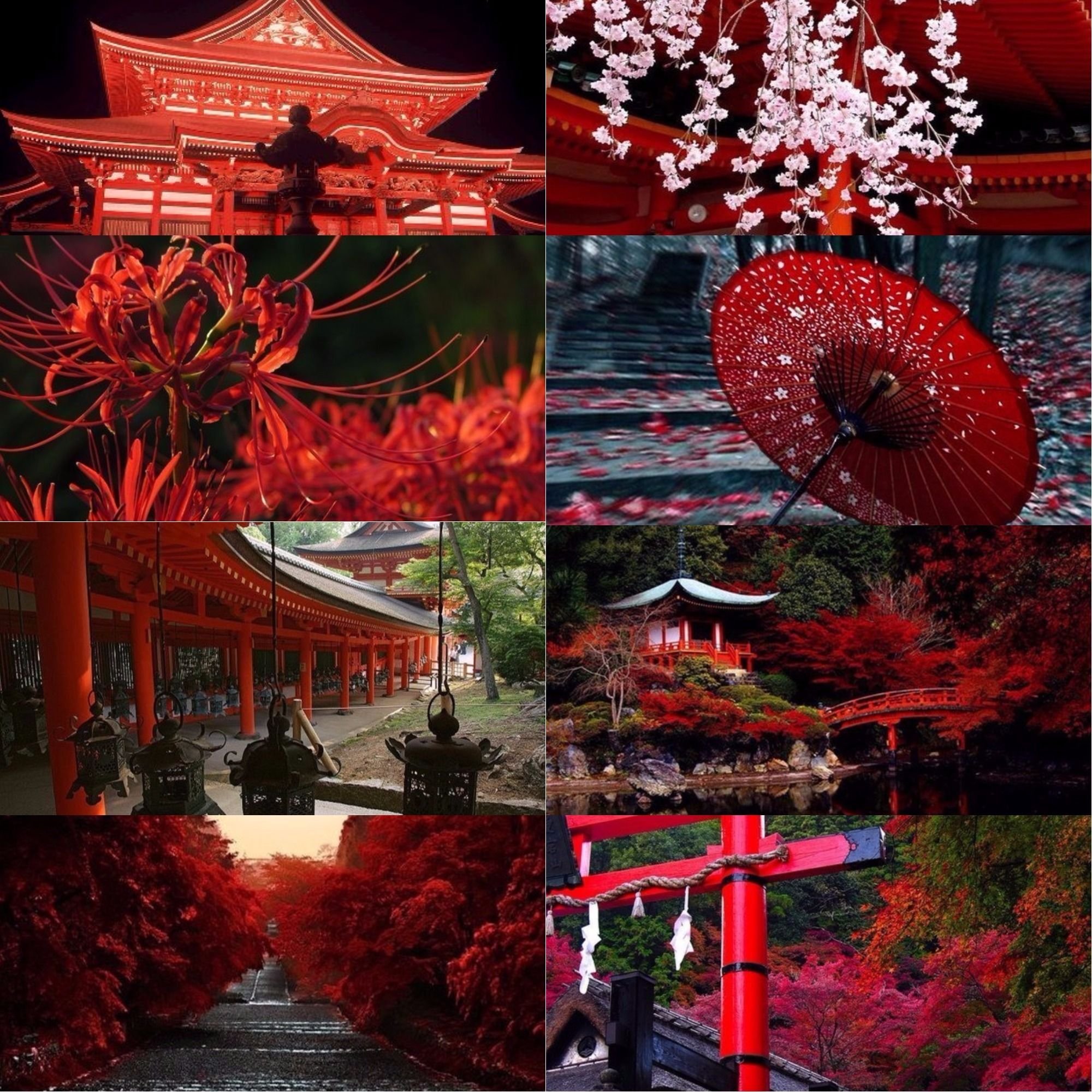 Япония красные