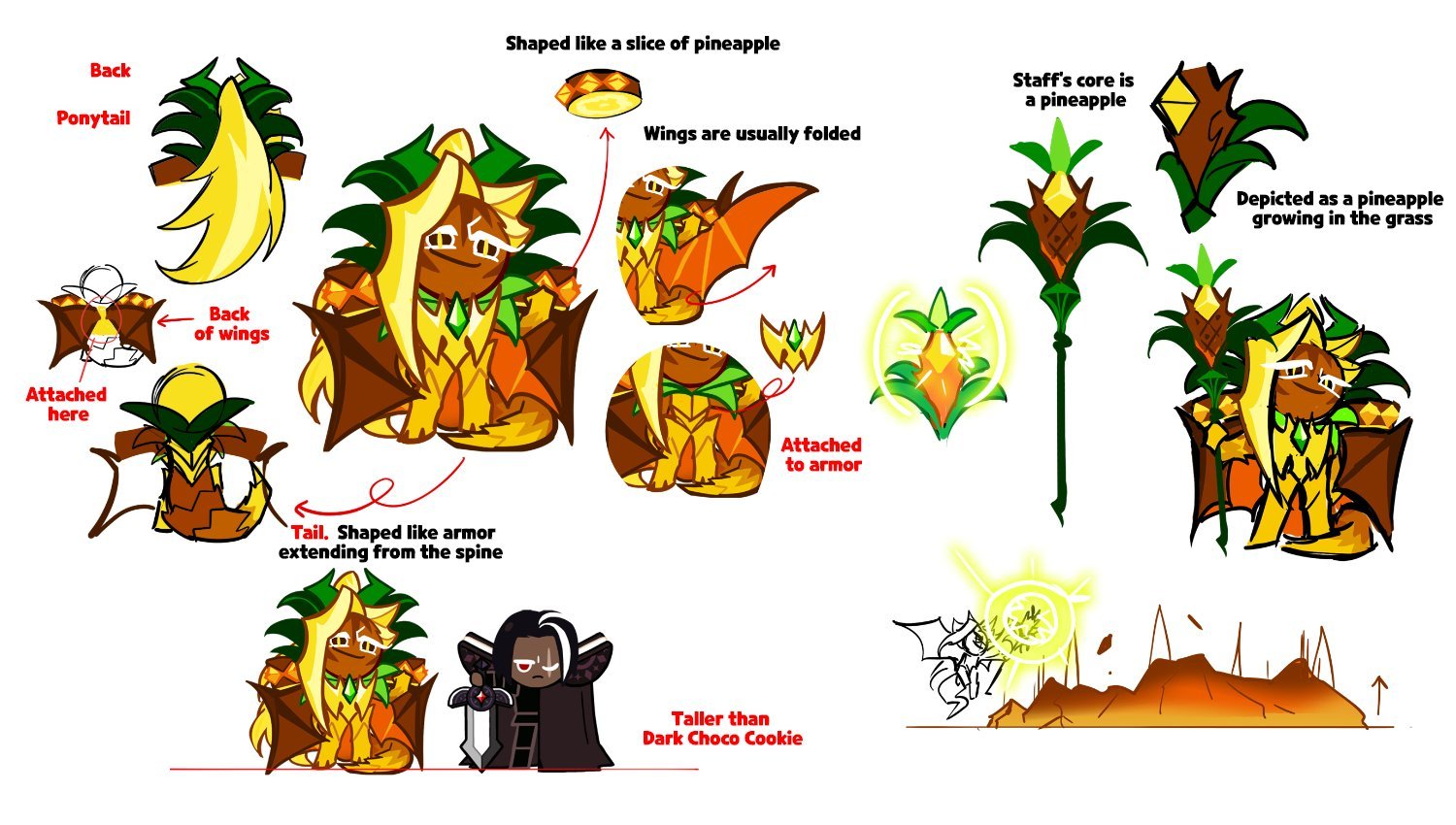 Ananas dragon cookie run