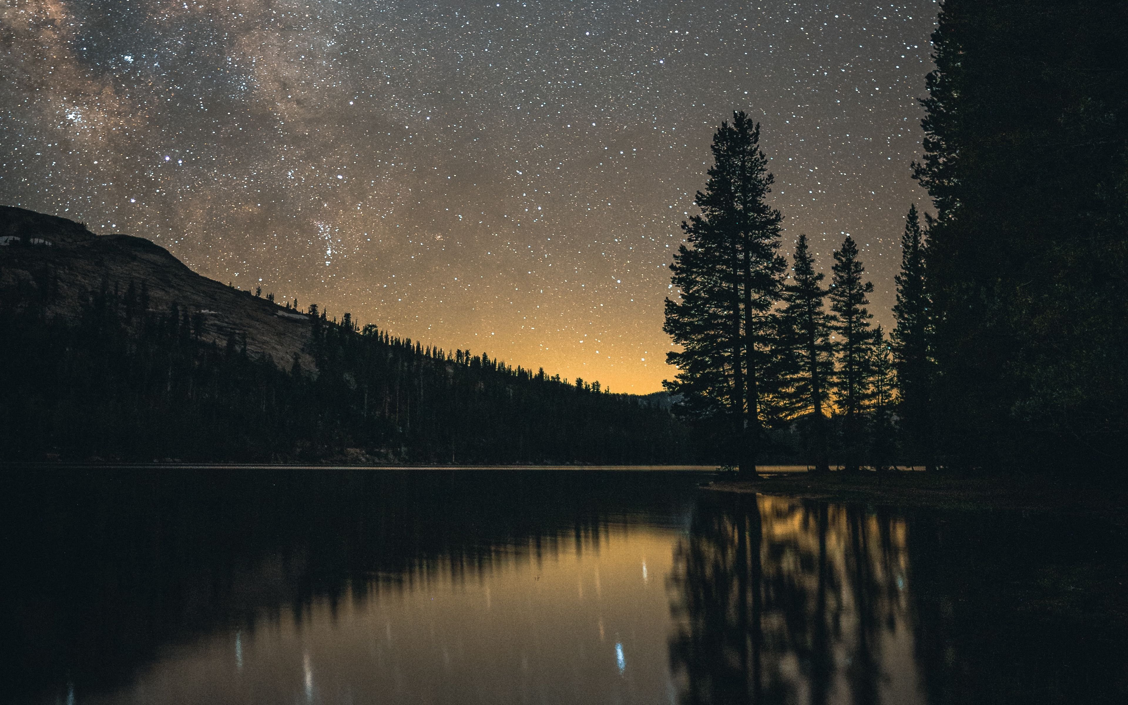 Ночь озеро звезды. Ночной пейзаж. Красивая ночь. Природа ночью. Природа ночь звезды.