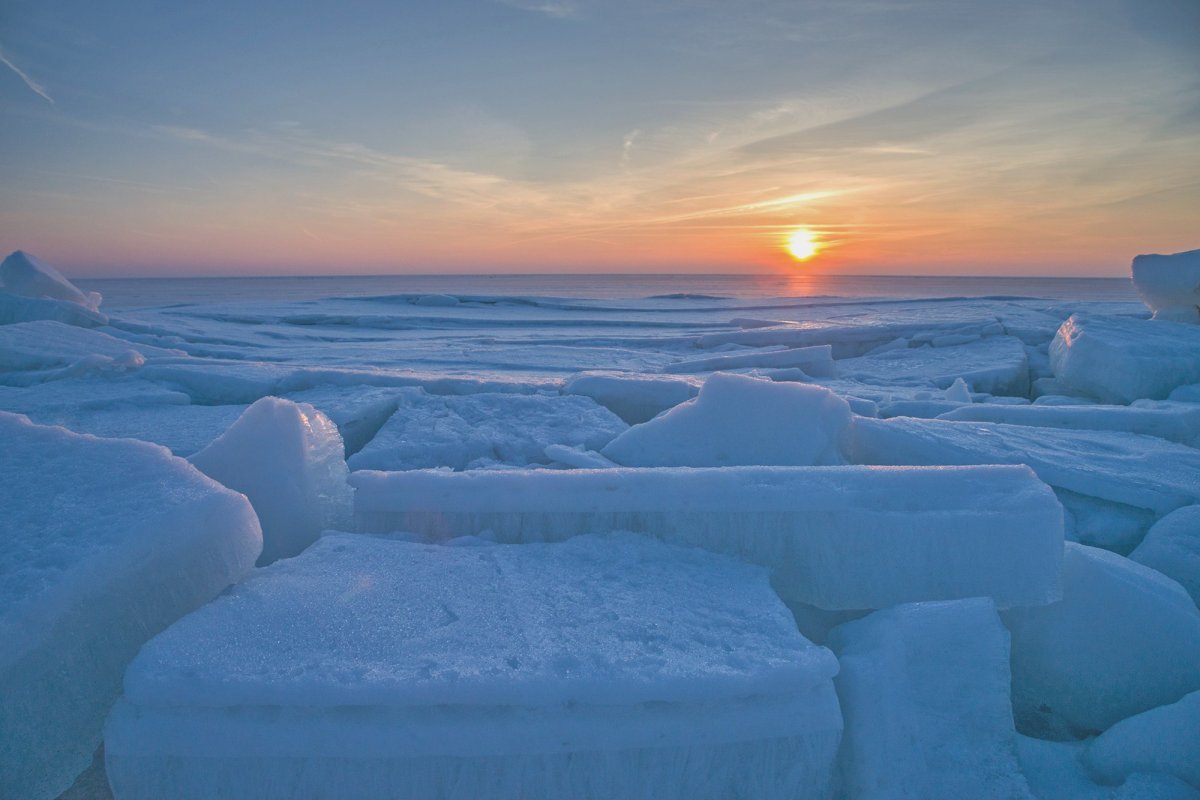 Чудское озеро зимой - фото и картинки: 72 штук