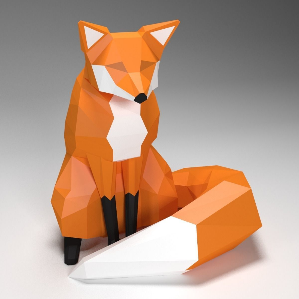 Объемная лиса. Лиса Лоу Поли. Low Poly Fox 3d model. 3d модели Low Poly. Лоу Поли лиса 3д.