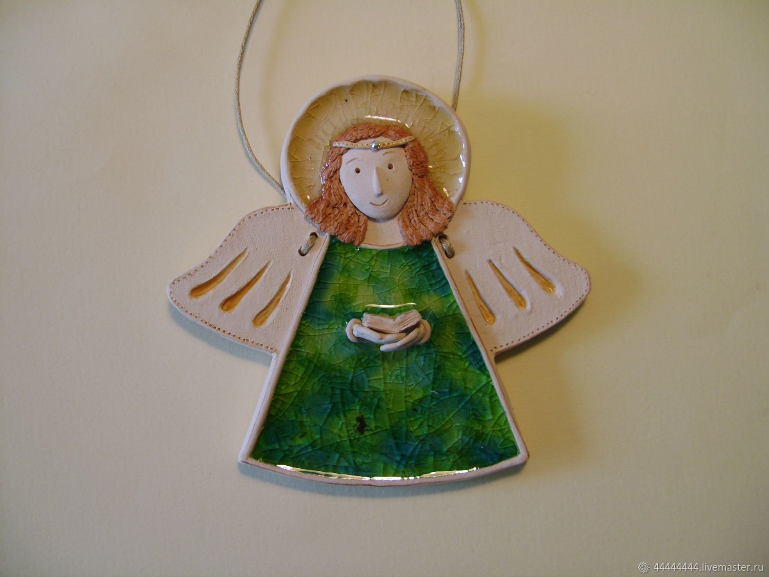 Ангел из керамики