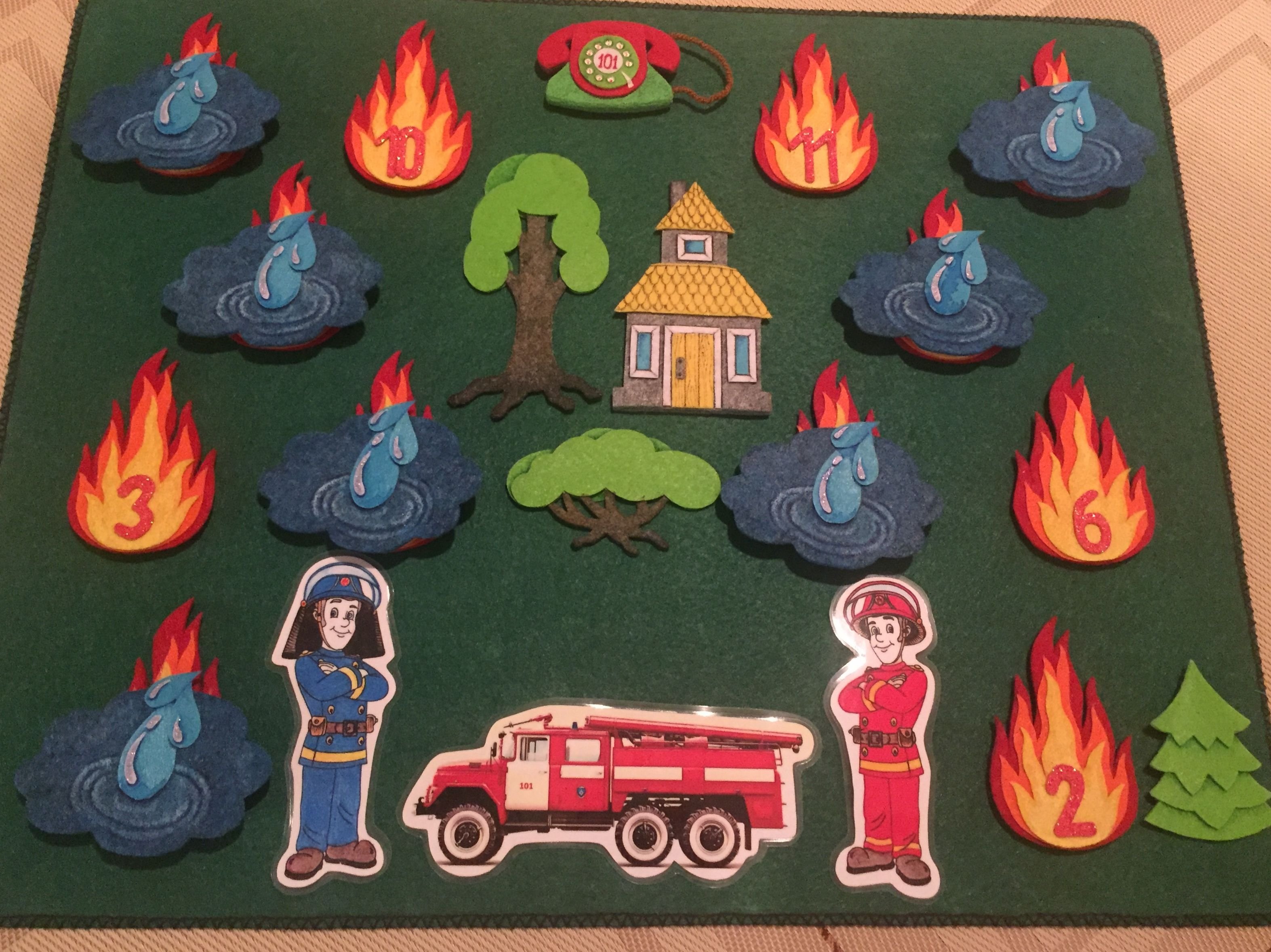 Поделка в сад на тему пожарная безопасность - фото и картинки: 69 штук