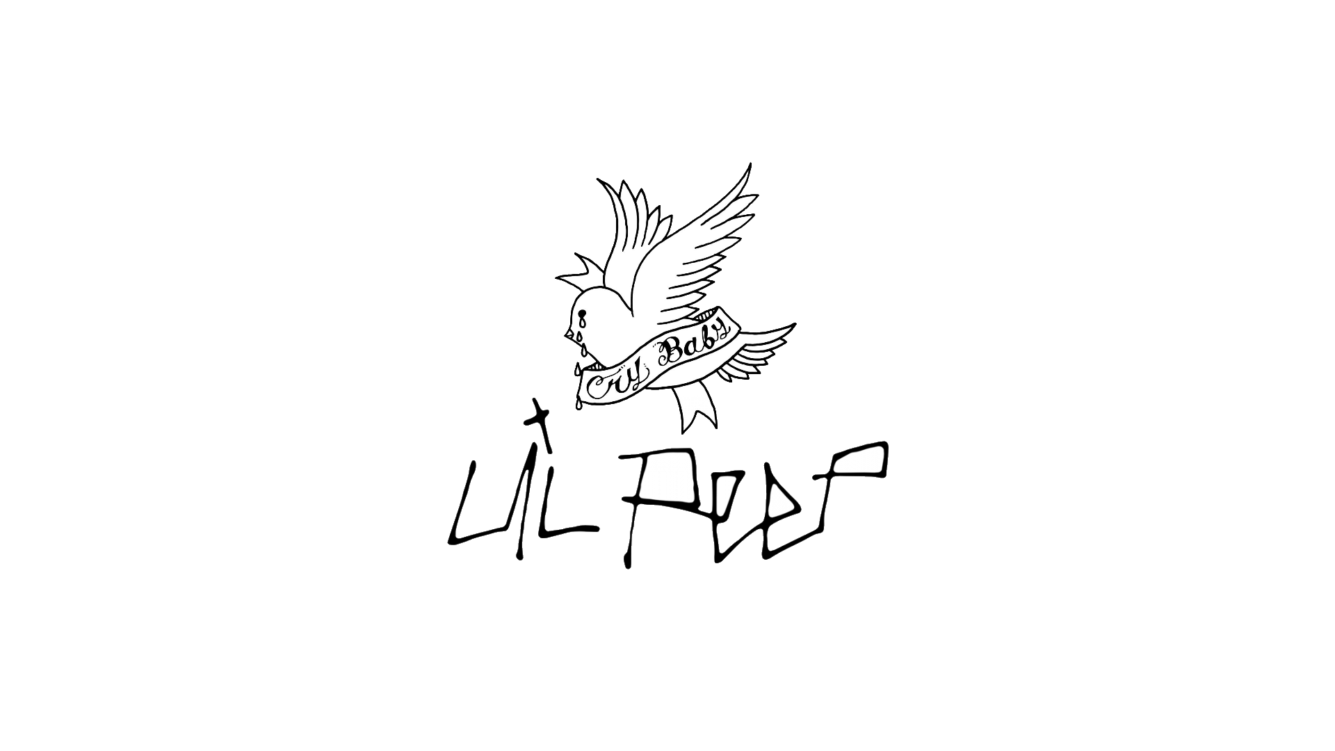 Текст lil. Crybaby рисунок Lil Peep. Лил пип лого. Лил пип край бейби. Lil Peep обложка.