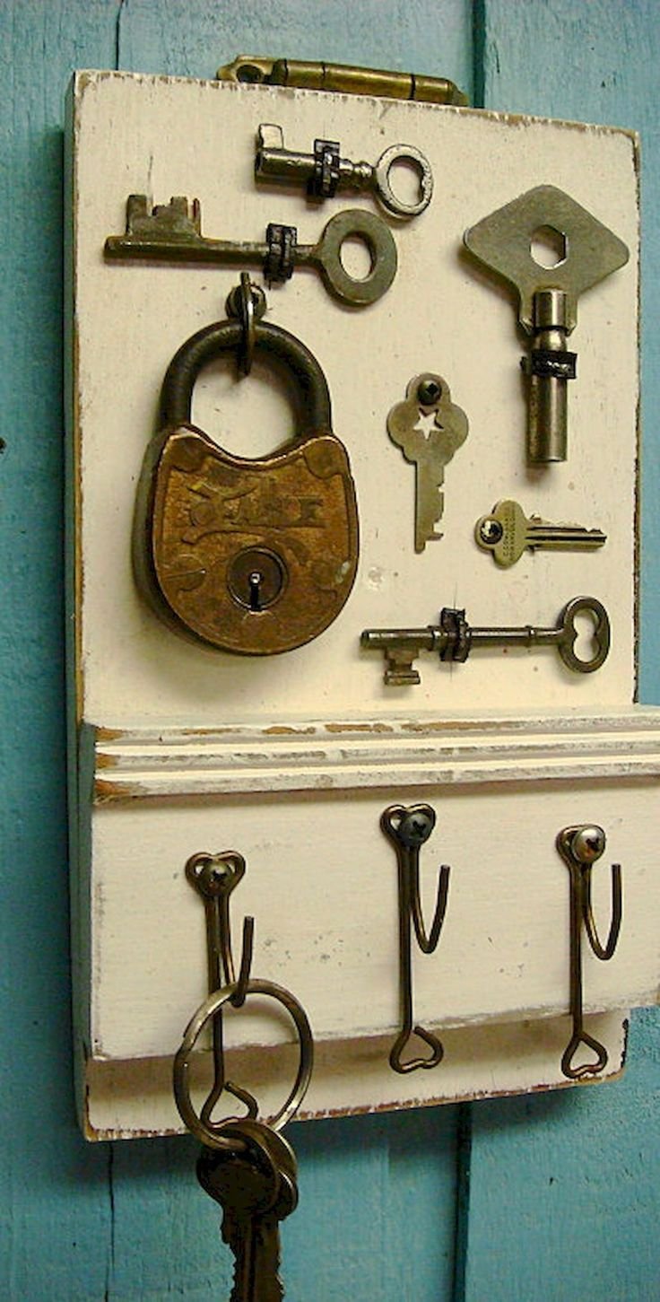 Старые ключи в декоре