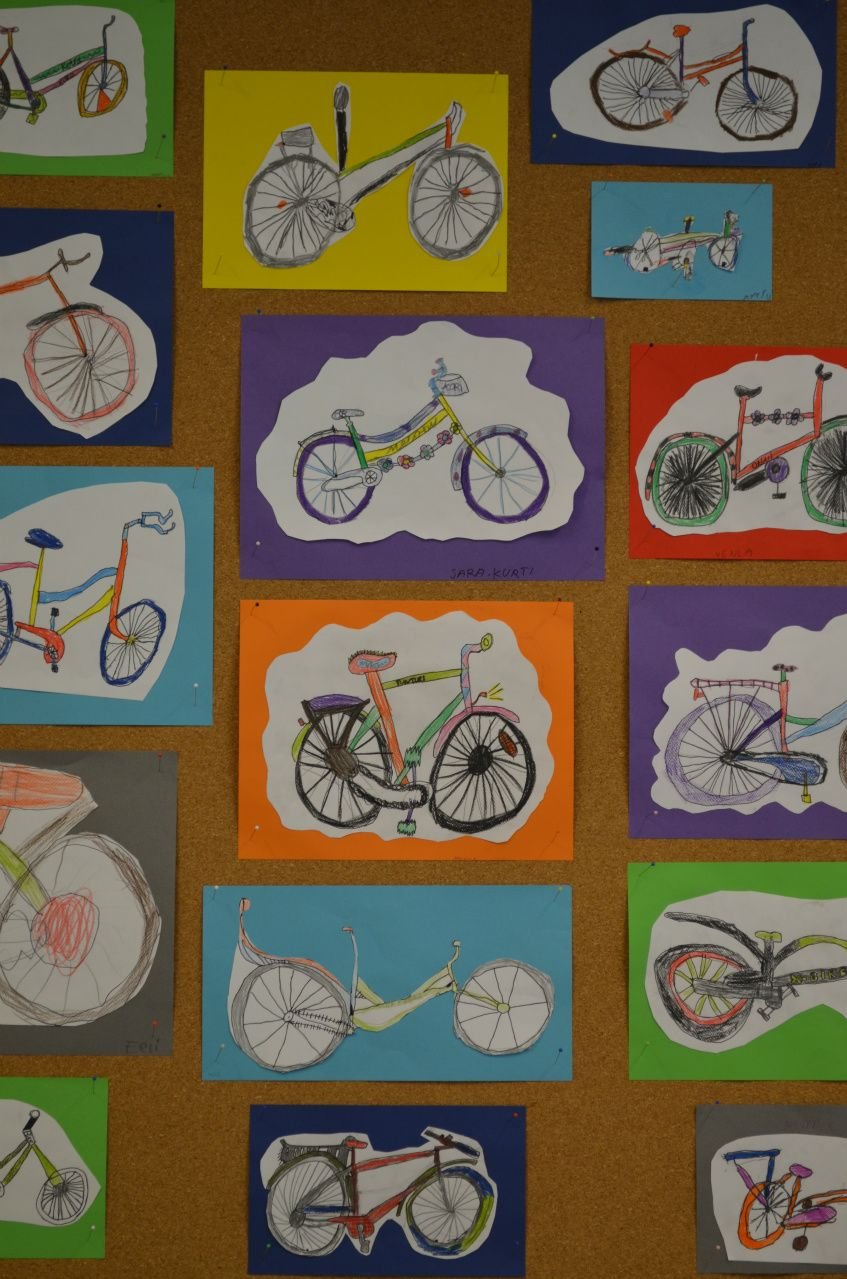 Поделка велосипедисты для детей
