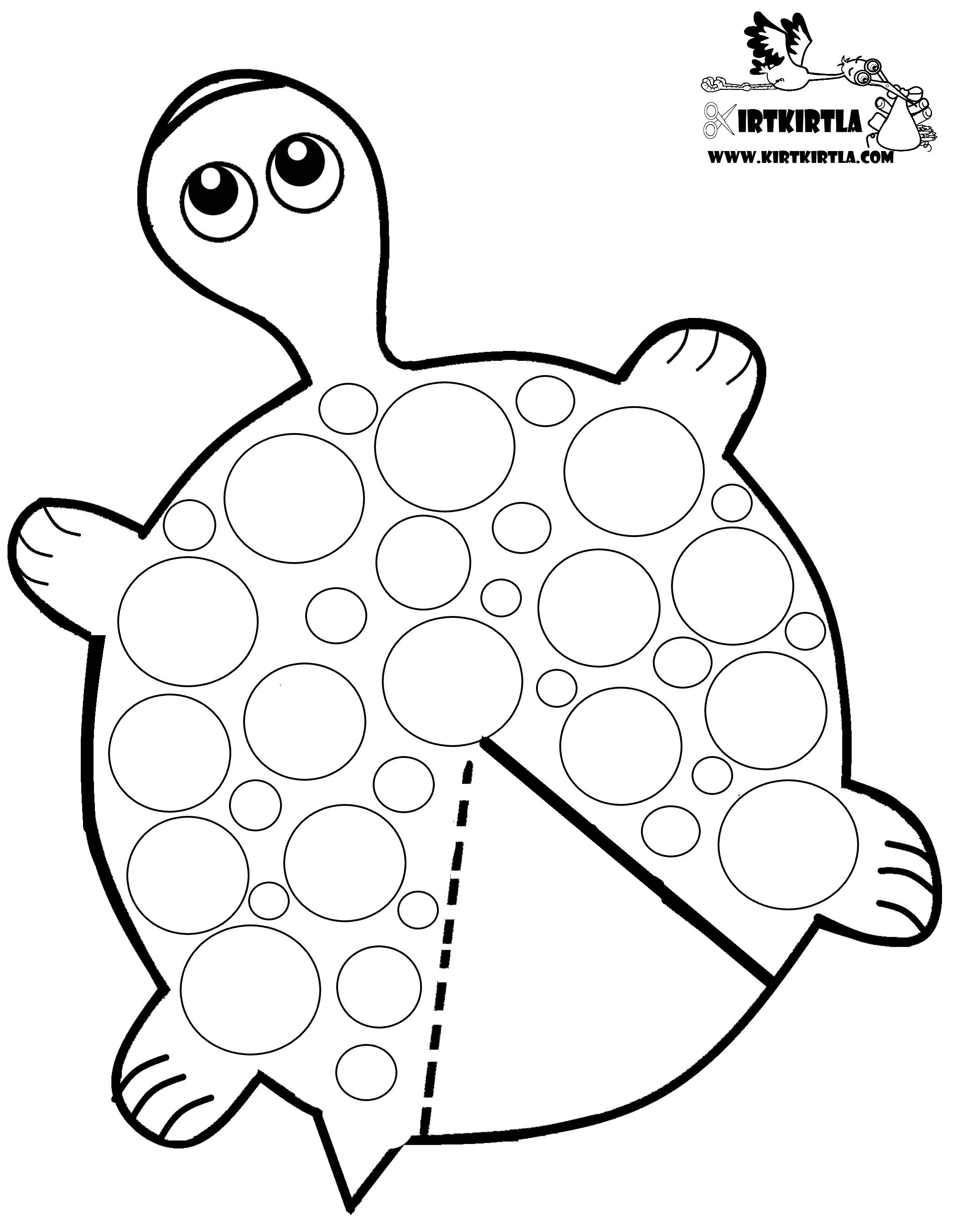 Поделка «Черепаха» из бумажных полосок