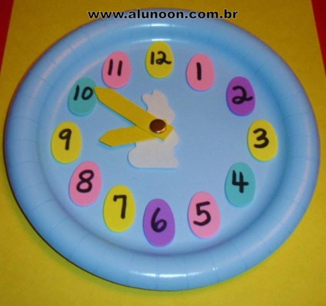 Игры делаем часы. Часы из картона. Поделка часы. Часы из одноразовой тарелки. Поделка часы для детей.