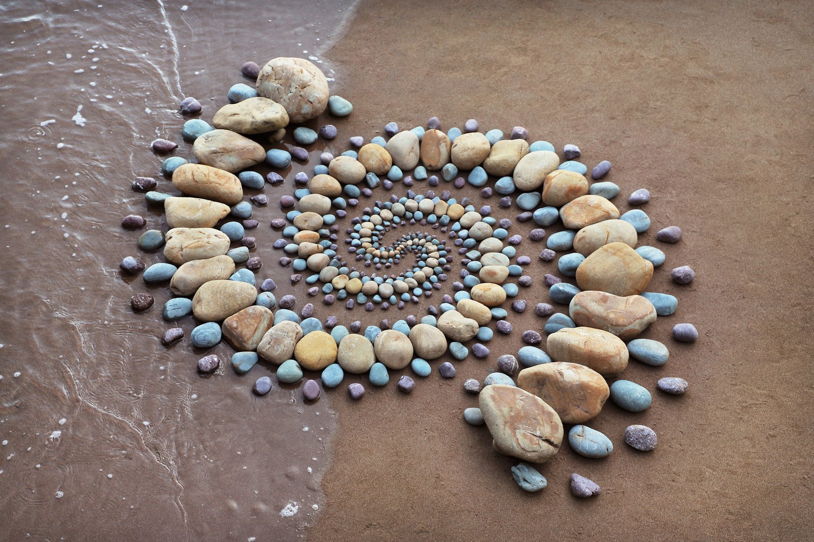 Декор из морских камней (77 фото)