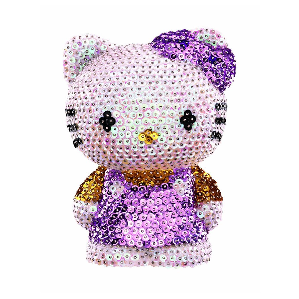 Hello kitty 3d. Хэллоу Китти с блёстками. 3д фигурки Хэллоу Китти. Хеллоу Китти с блестками. Хелло Китти объемная фигурка.