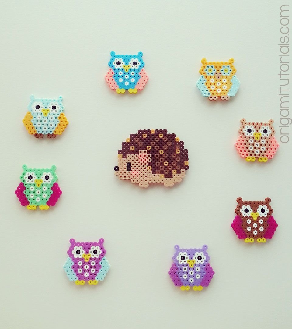 Сова Perler Beads Hama Beads