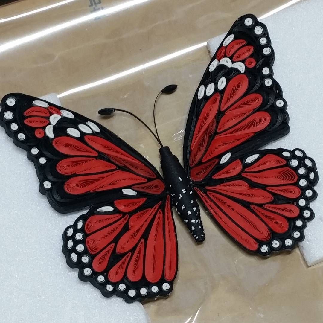 Квиллинг роскошная бабочка