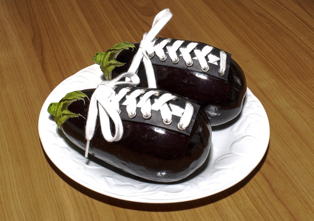Туфли из овощей