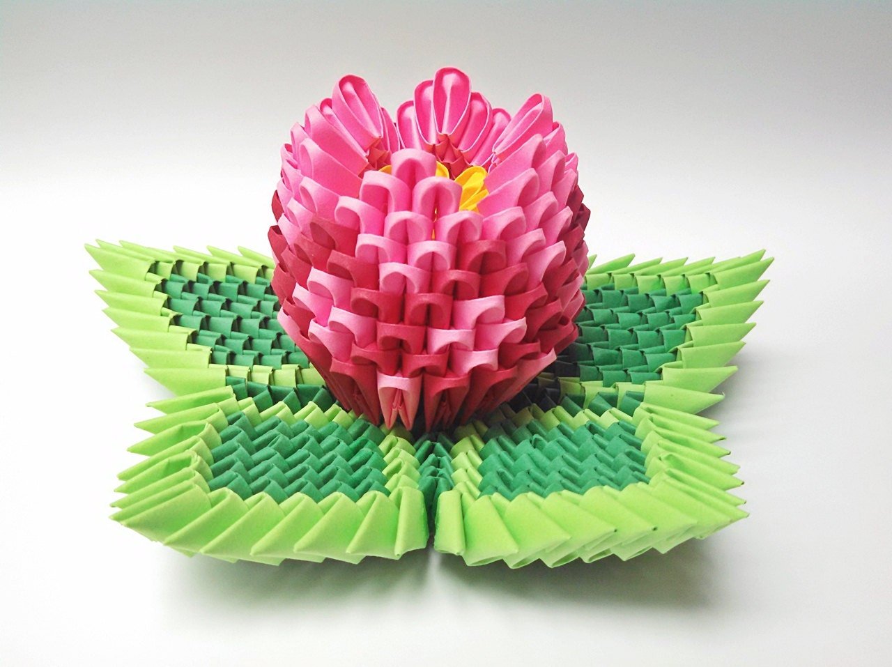 Модульное оригами «Цветок»