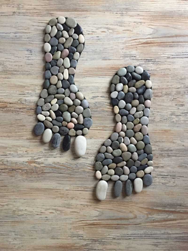 Поделки из морских камушков своими руками