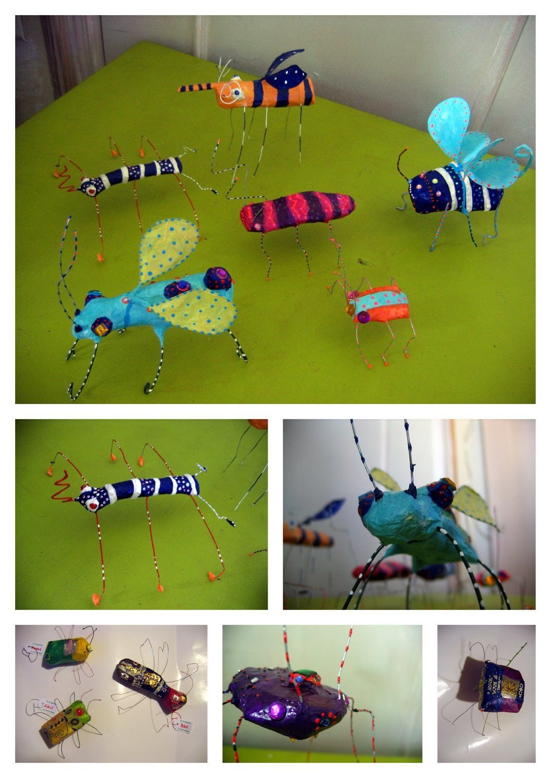 Поделки насекомые в детском саду