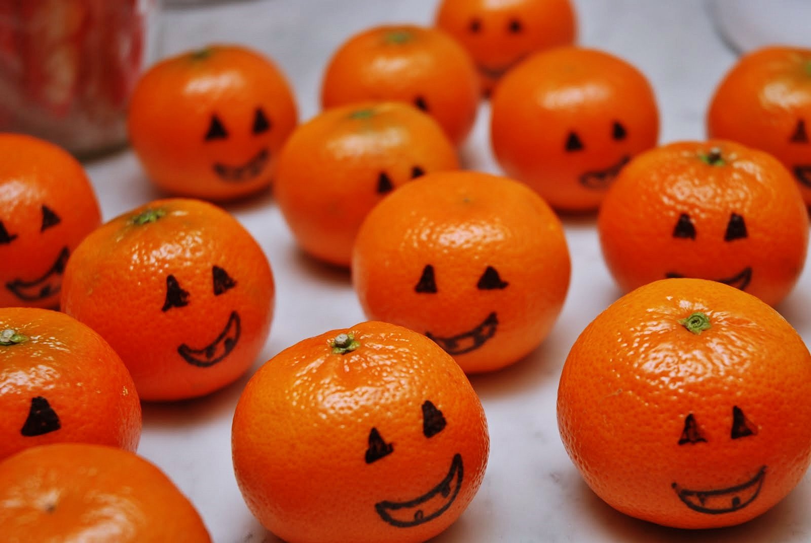 Украшение Хэллоуин апельсин