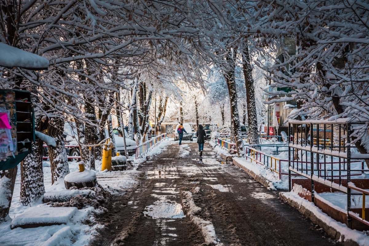 Алматы зимой