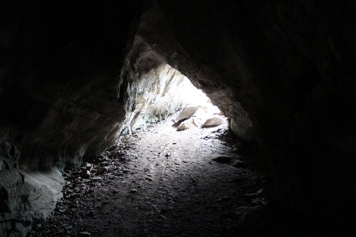 Тавдинские пещеры зимой