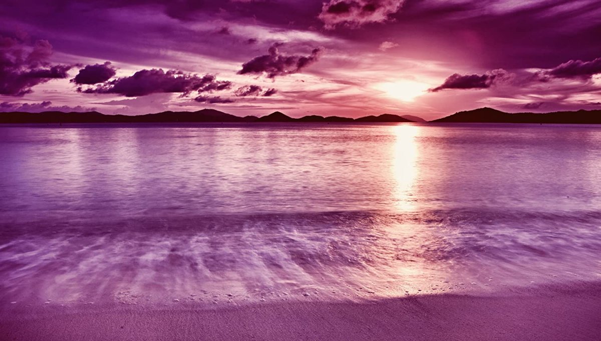 Purple Beach арт