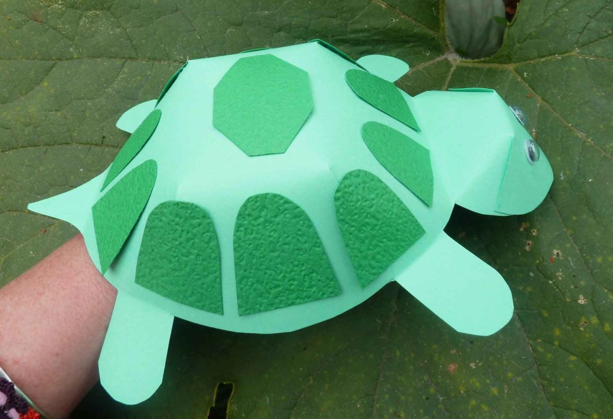 Черепаха поделка для детей