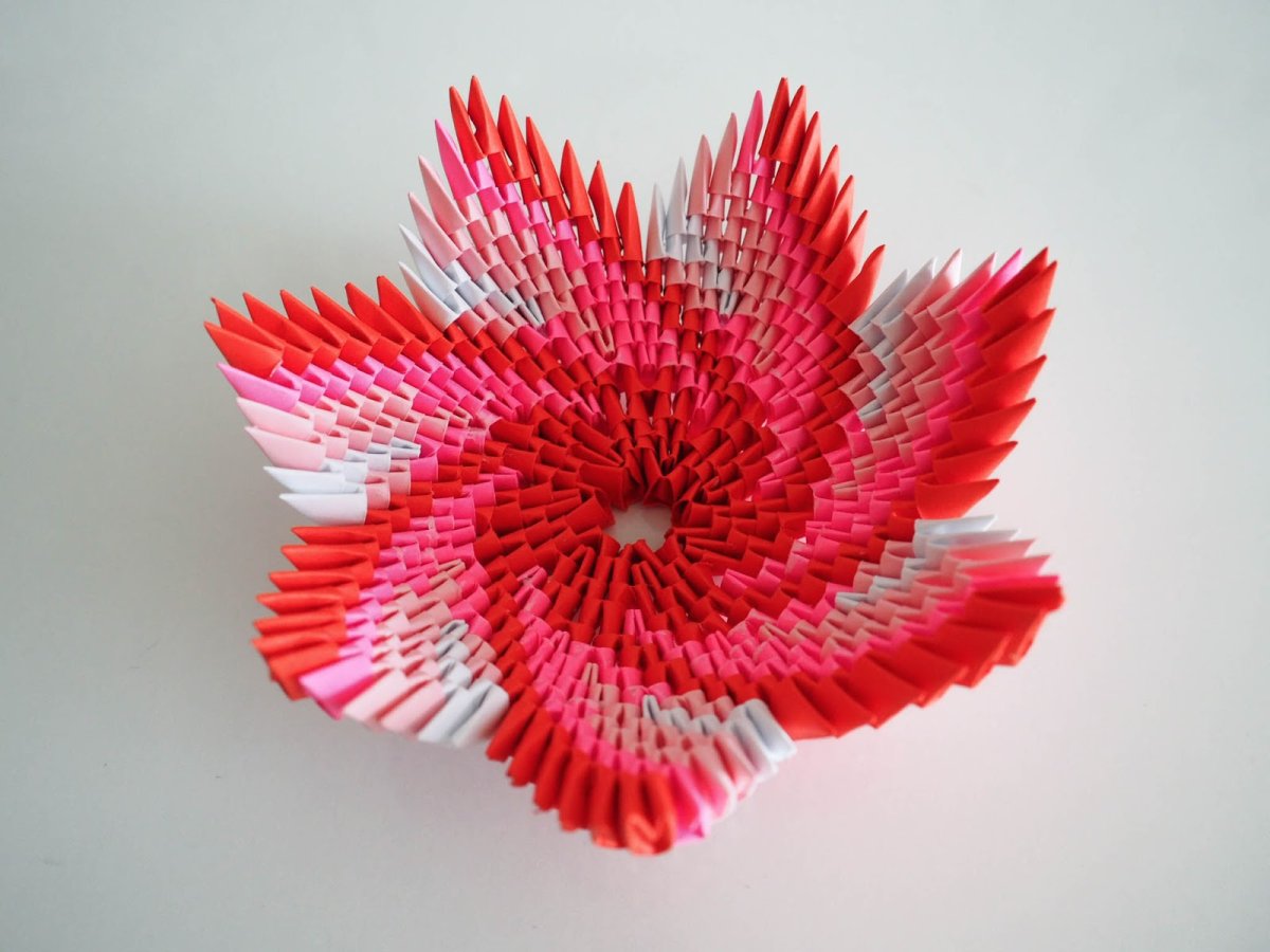 Поделки из модульного оригами