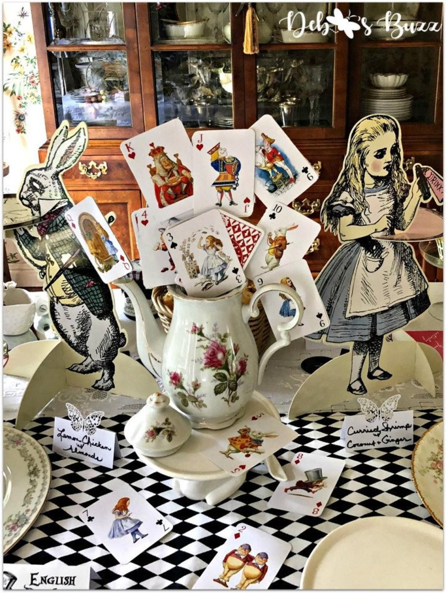 Алиса безумное чаепитие вечеринка