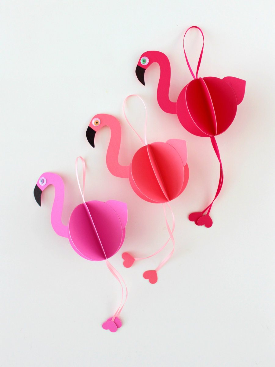 Фламинго поделка
