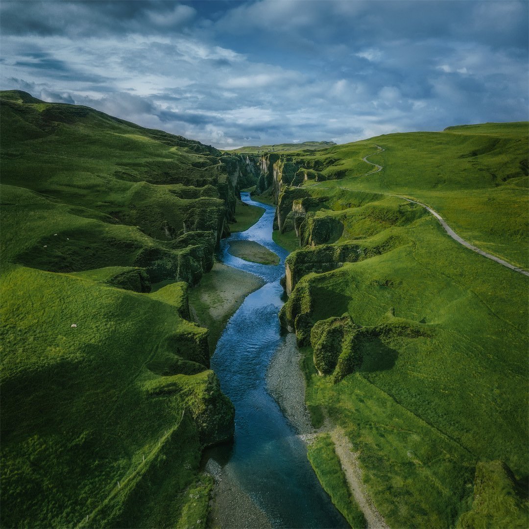 Каньон фьядрарглйуфур исландия