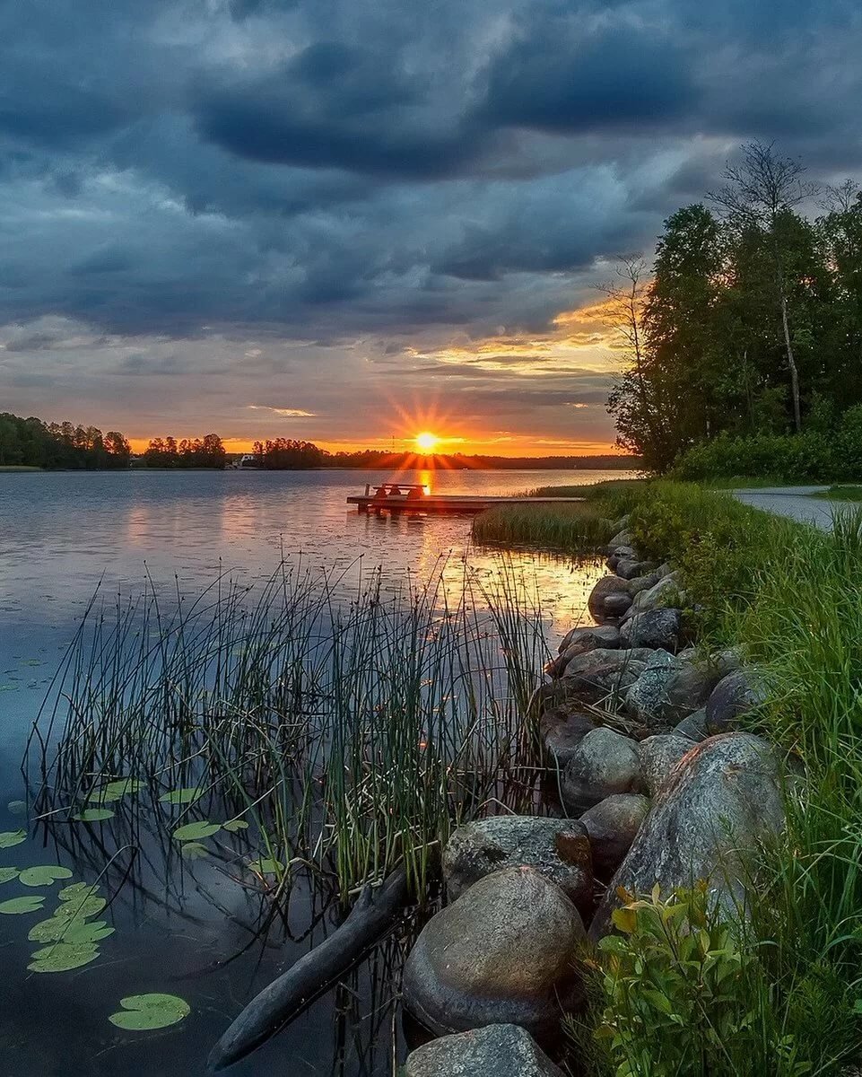 Борисовское озеро ленинградская область
